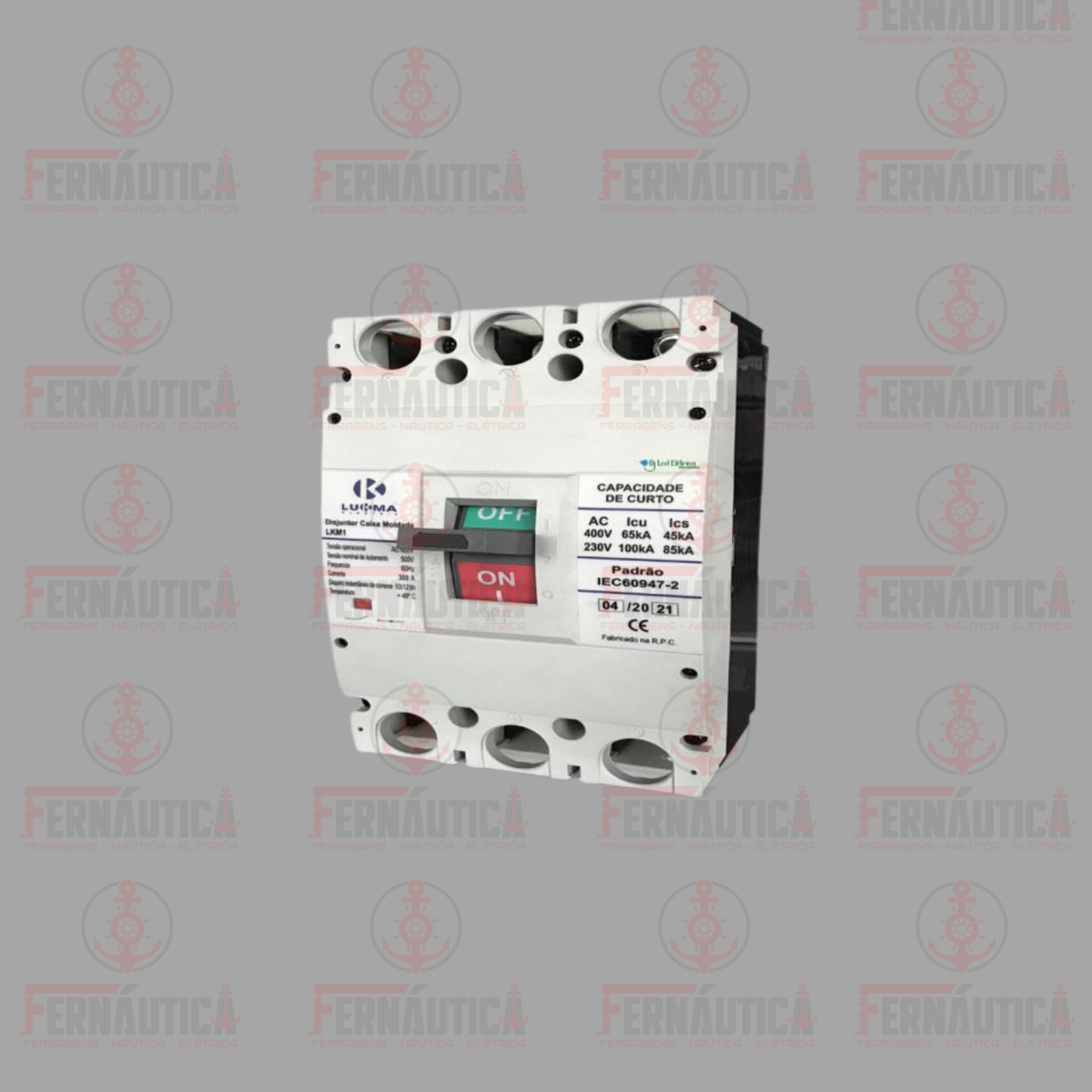 DISJUNTOR CX MOLDADA TRIPOLAR 30A