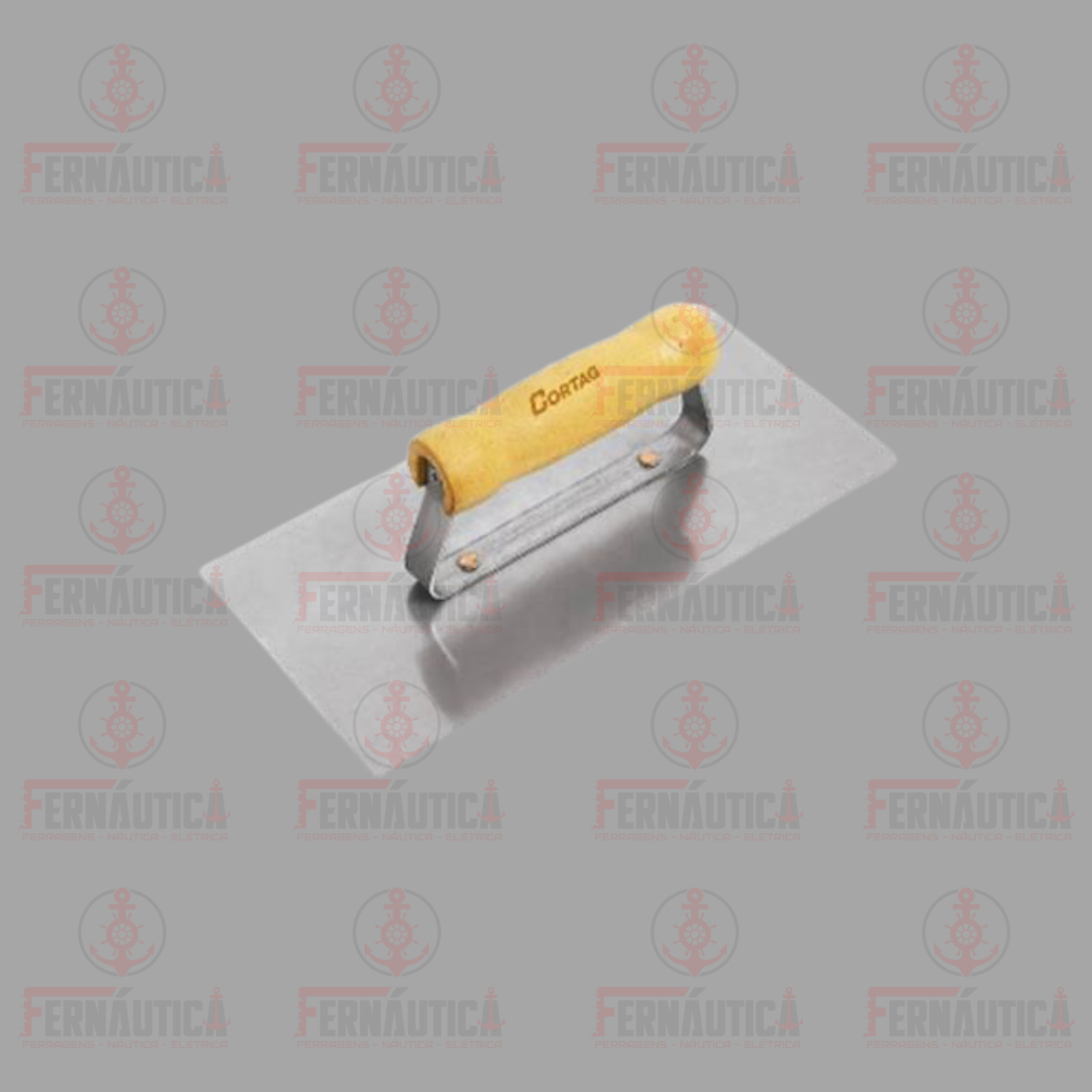 DESEMPENADEIRA AÇO LISA 26X12CM PROFISSIONAL