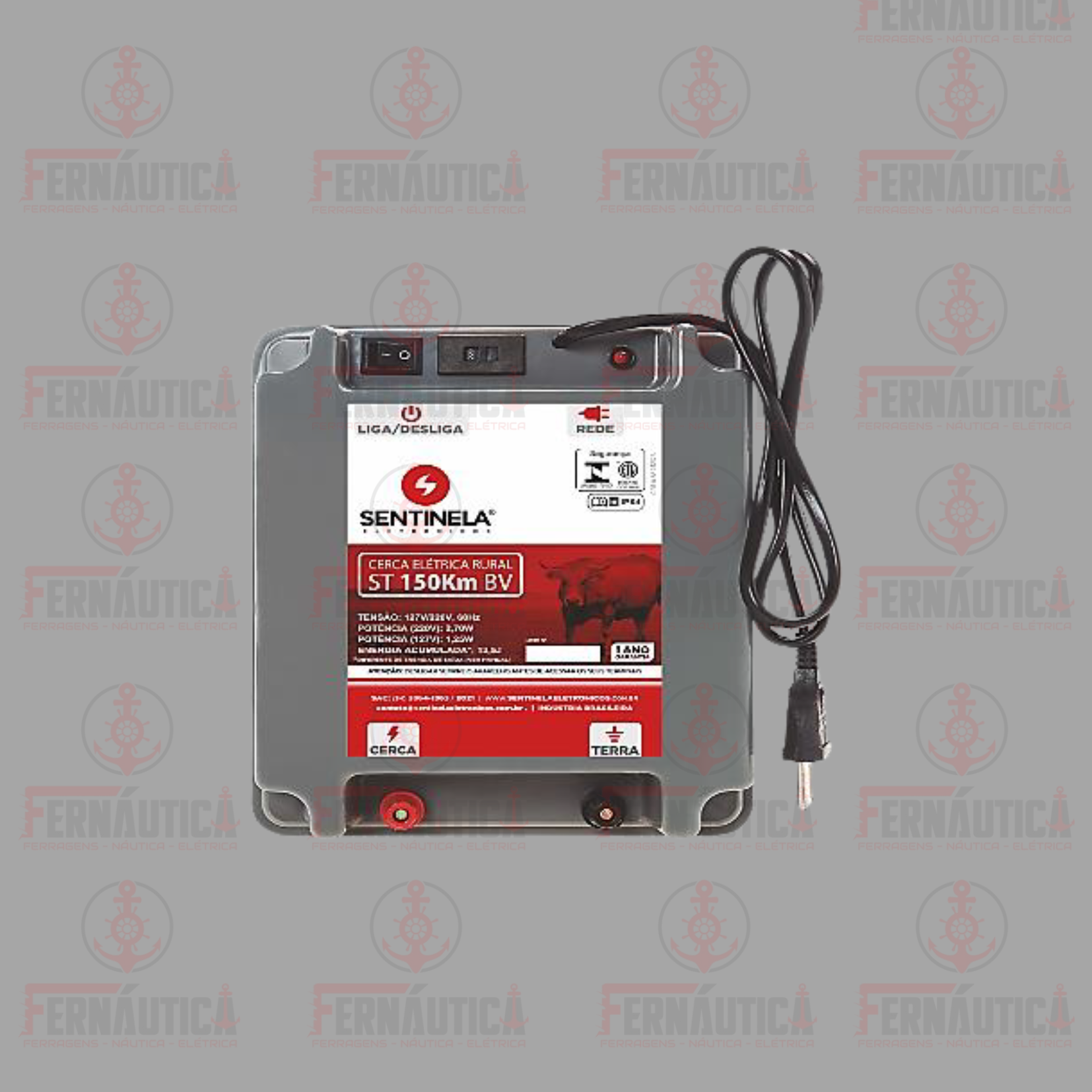 ELETRIF. DE CERCA SUPER TURBO 150KM BIVOLT