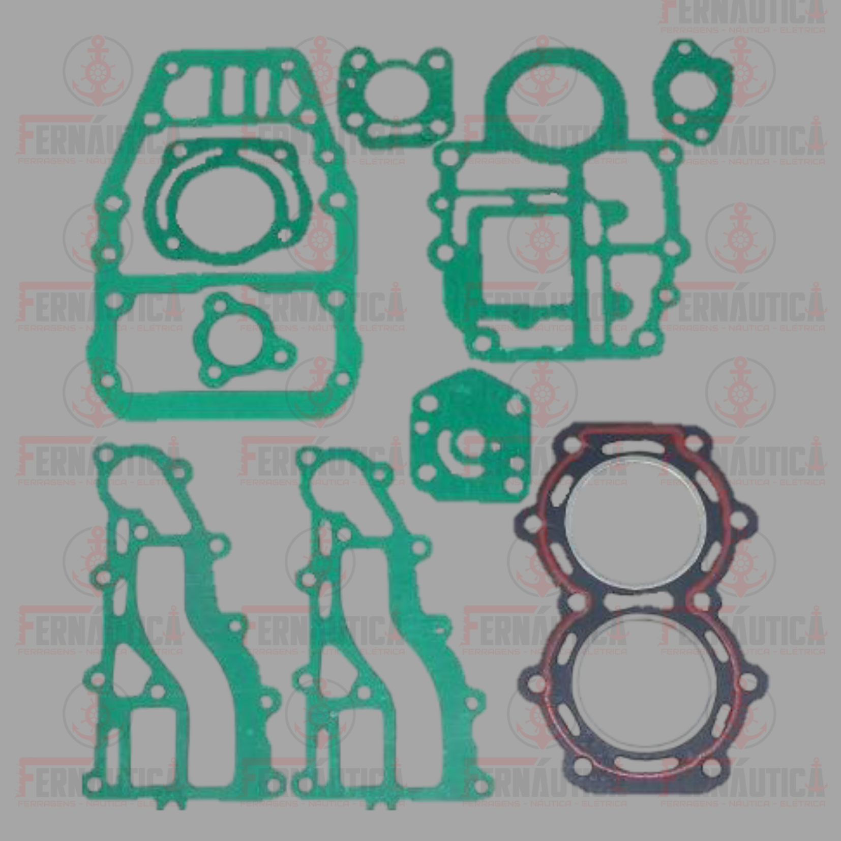 JOGO JUNTA CABEÇOTE SUZUKI 15HP - PREMIUM