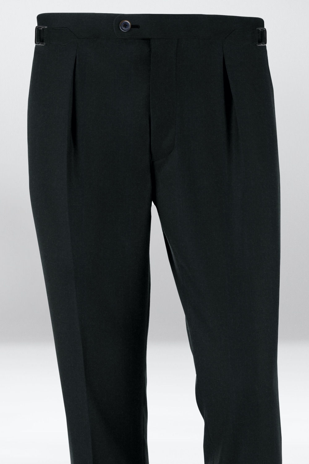 Charcoal Flannel Trousers
