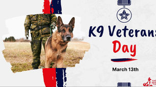 Celebrating K-9 Veterans Day