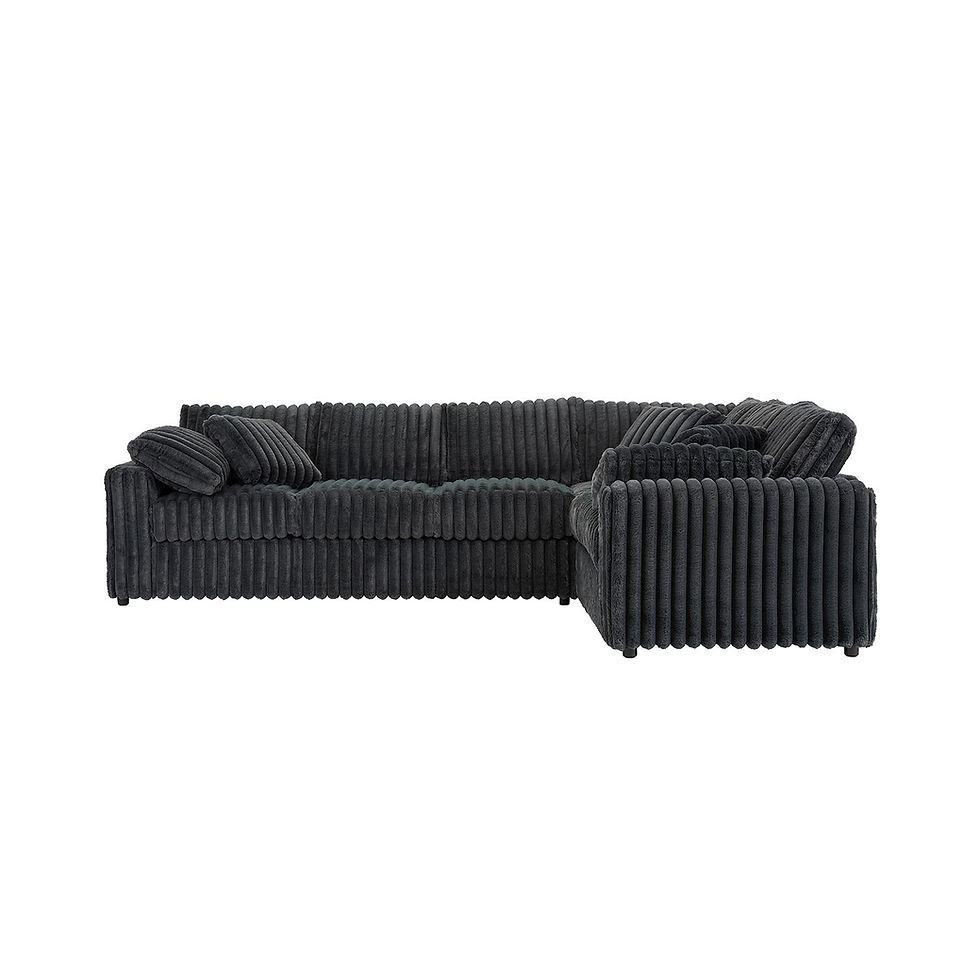 Thumbnail: Mondo Sectional in Champagne or Charcoal