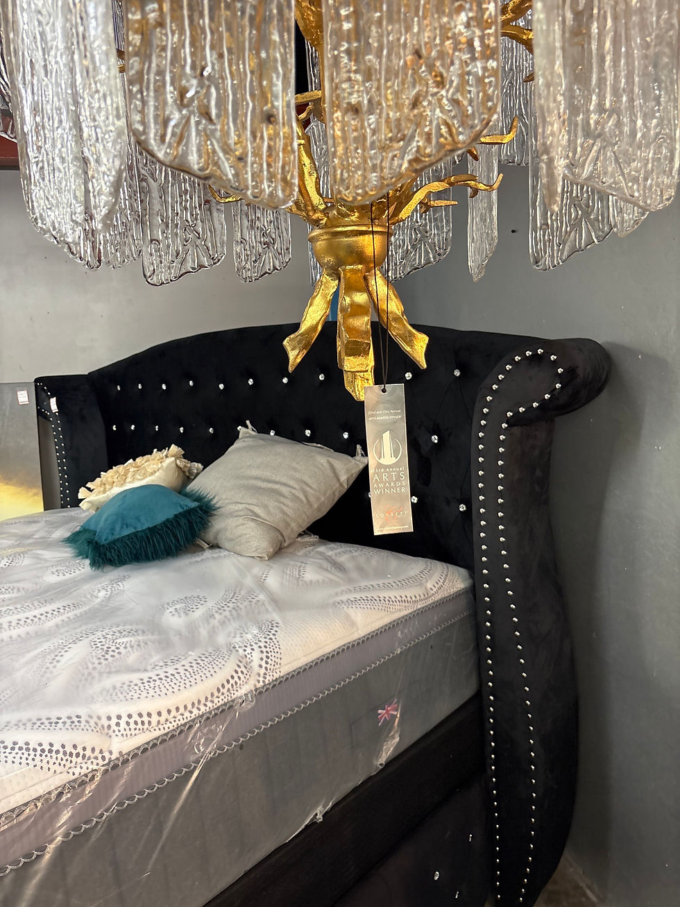 Thumbnail: NEW Galaxy Sofia King Bedroom Set 