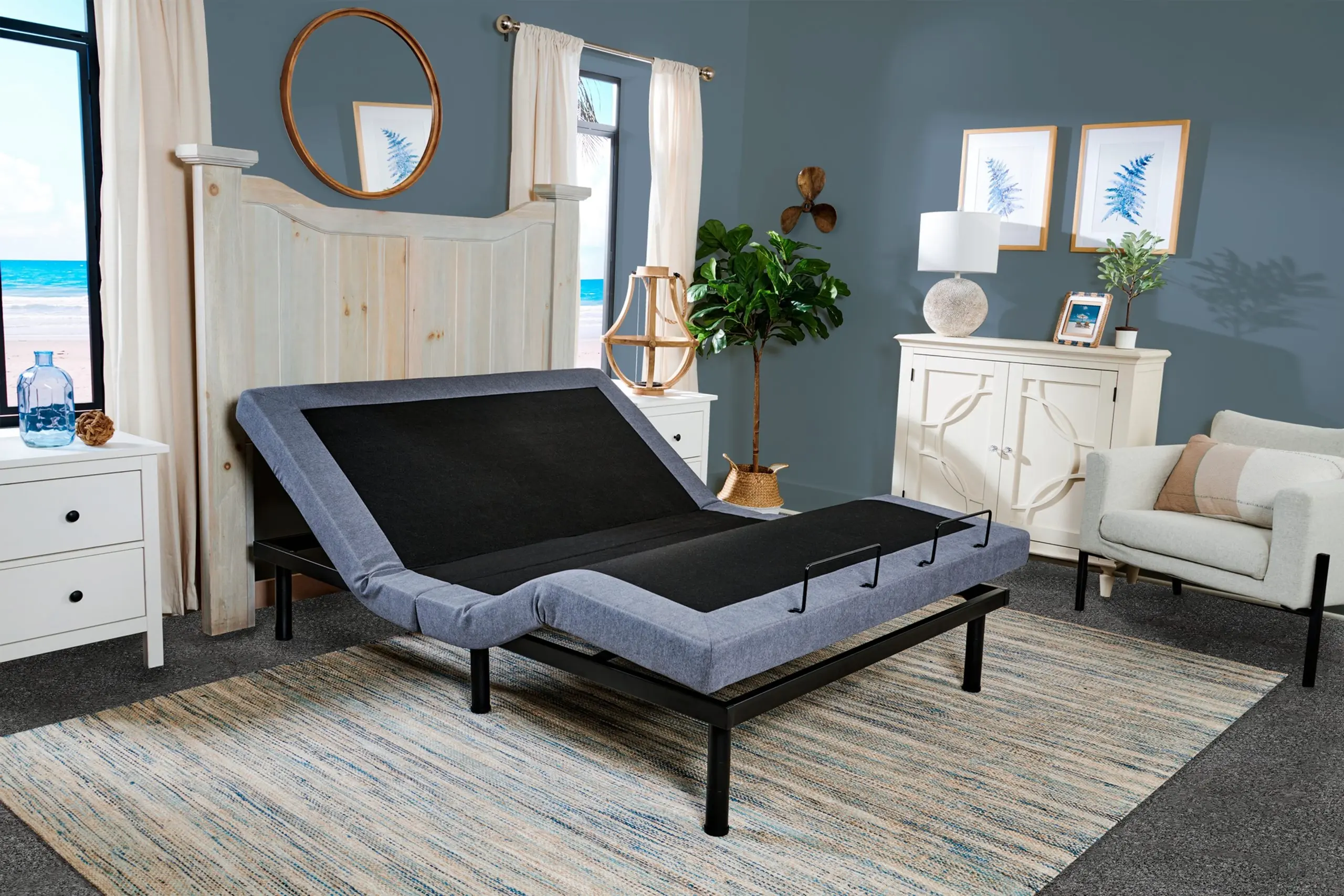 SMARTFLEX twin-full-queen-king-split king adjustable bed