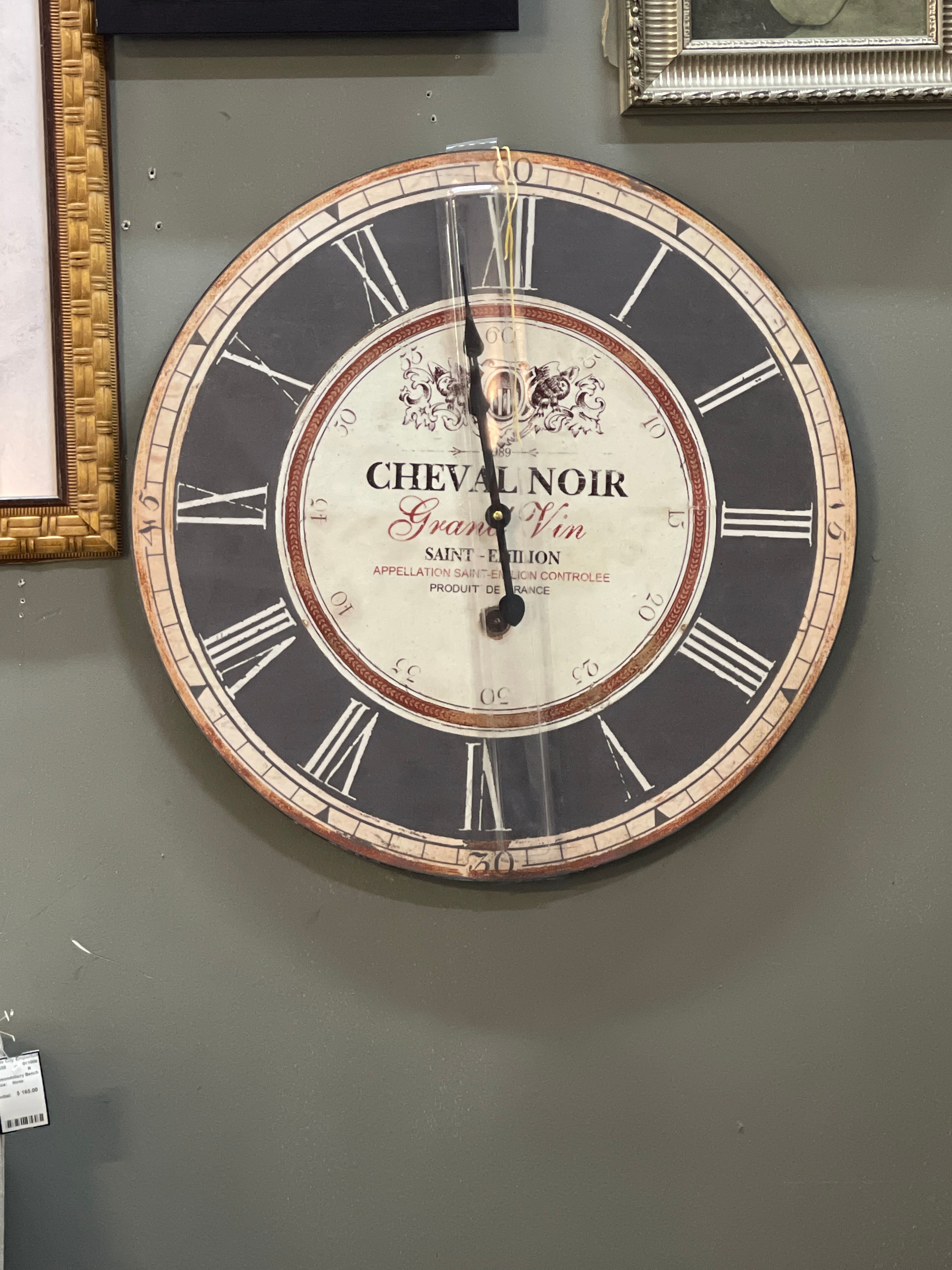 Chevalier noir Clock 