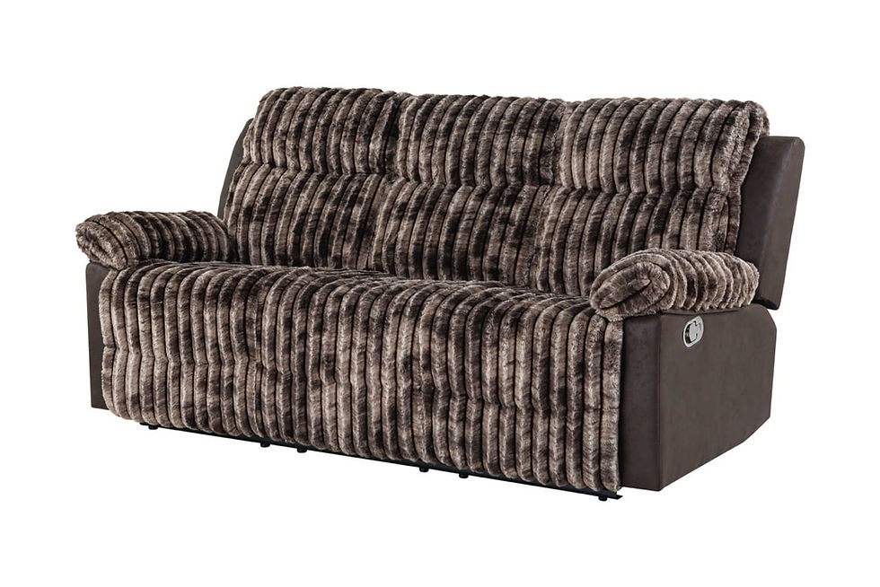 Thumbnail: Grey and Corduroy Faux Fur SOFA AND LOVE