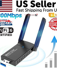 Dual-Band Wireless USB Adapter 1300Mbps