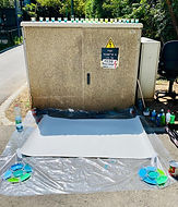 Large Scale Pollock-Inspired Drip Art
