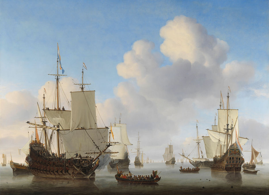 Willem_van_de_Velde_II_-_Dutch_men-o'-war_and_other_shipping_in_a_calm.jpg