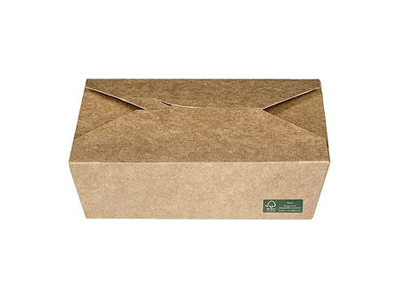 Κουτί Φαγητού Kraft Φάκελος 1.000cc