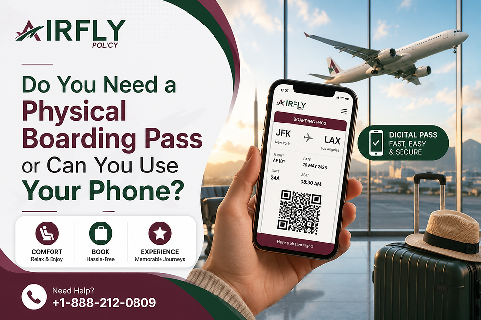 Do You Need a Physical Boarding Pass or Can You Use Your Phone?