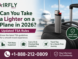 Can You Take a Lighter on a Plane in 2026? Updated TSA Rules