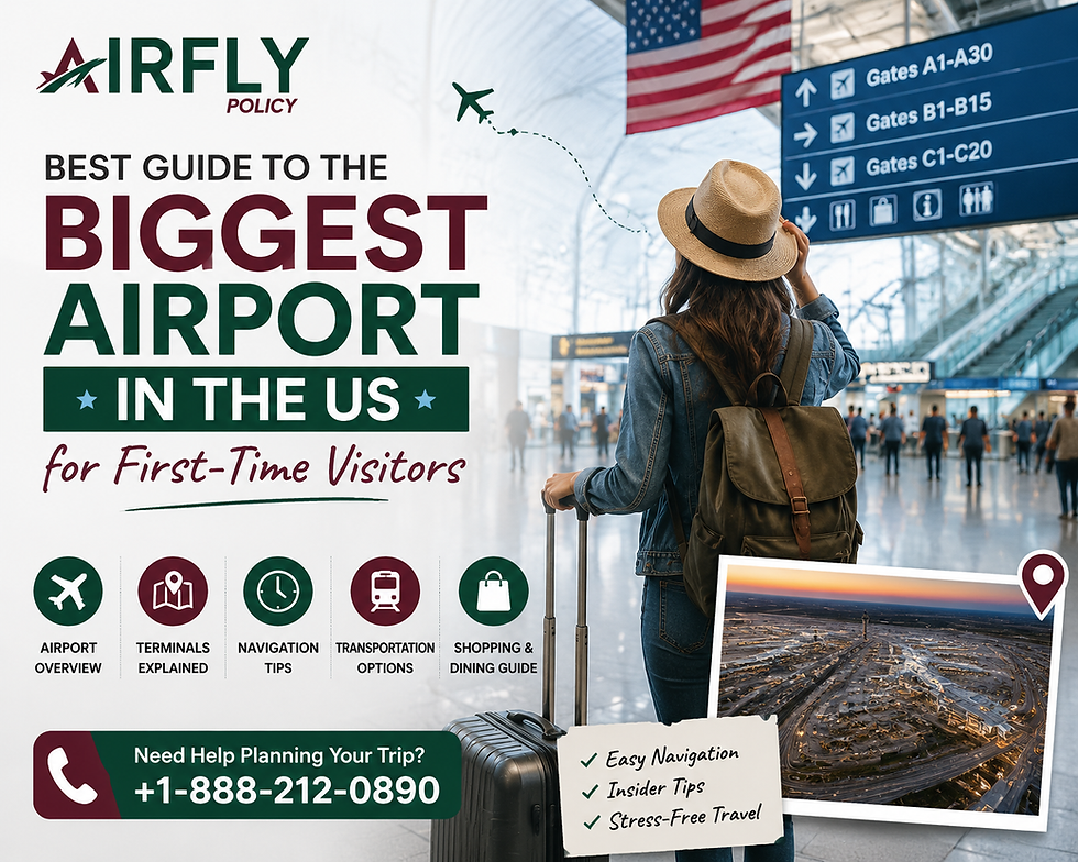 Best Guide to the Biggest Airport in the US for First-Time Visitors