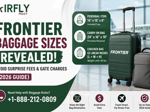 Frontier Baggage Sizes Revealed! Avoid Surprise Fees & Gate Charges (2026 Guide).