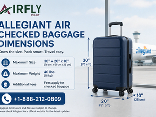 Is There a Size Limit for Allegiant Checked Bags?