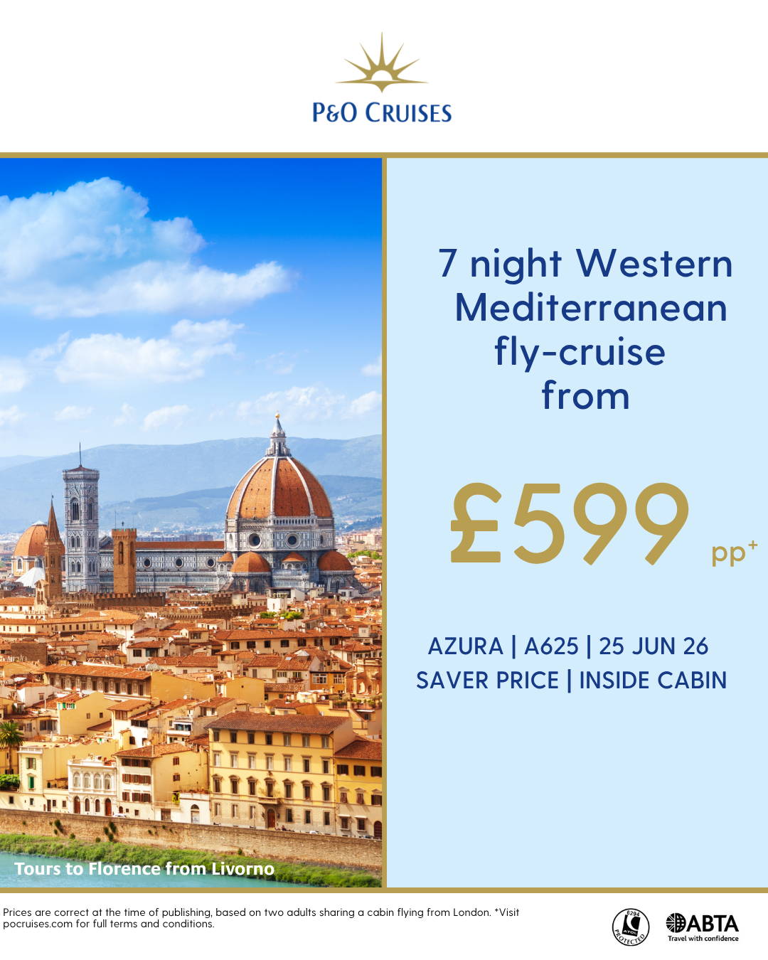 Cruise deals of the week from PandO Cruises
