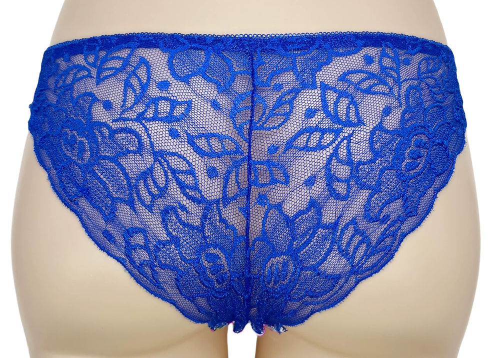 Thumbnail: Lace Panties Flamingo Feather