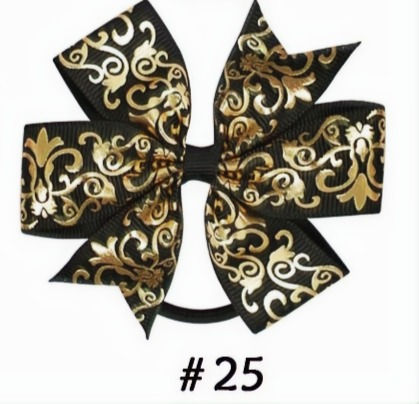 Baby Girl Rainbow hairpins Ribbon