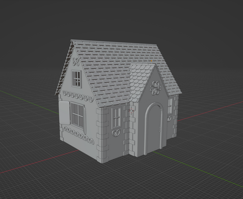 Gingerbread House Model