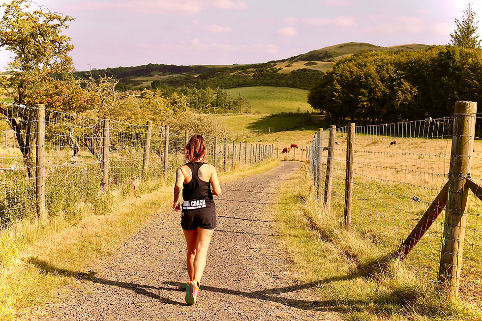 kayleigh webster ultra running coach with run smile inspire vest