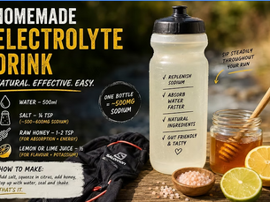 Homemade Electrolyte Drink for Runners