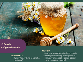 Homemade Honey Energy Gel Recipe