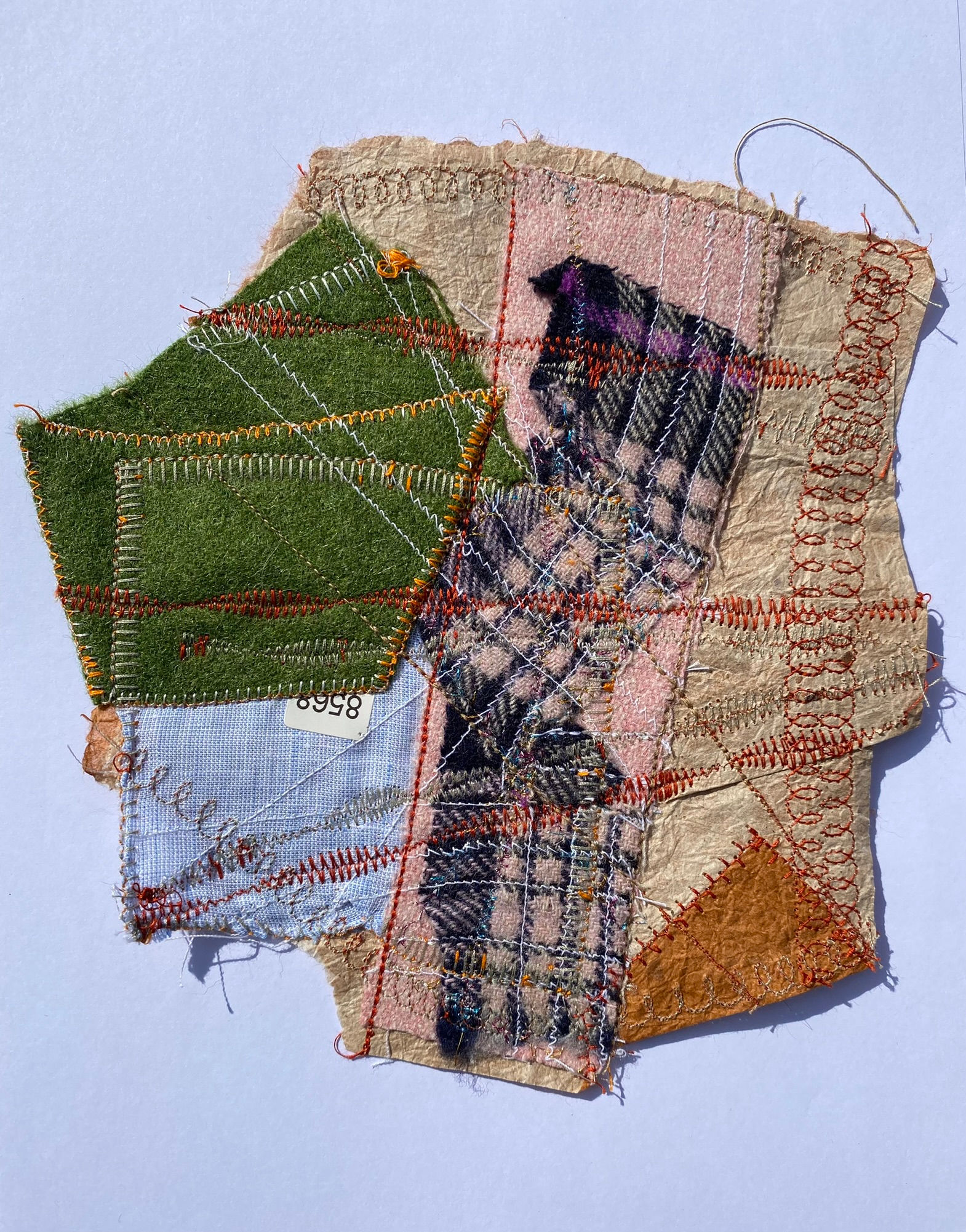 Textile collage