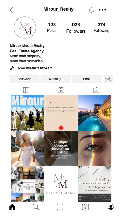 Instagram Grid in Black and White Tan Simple and Minimal Style.png