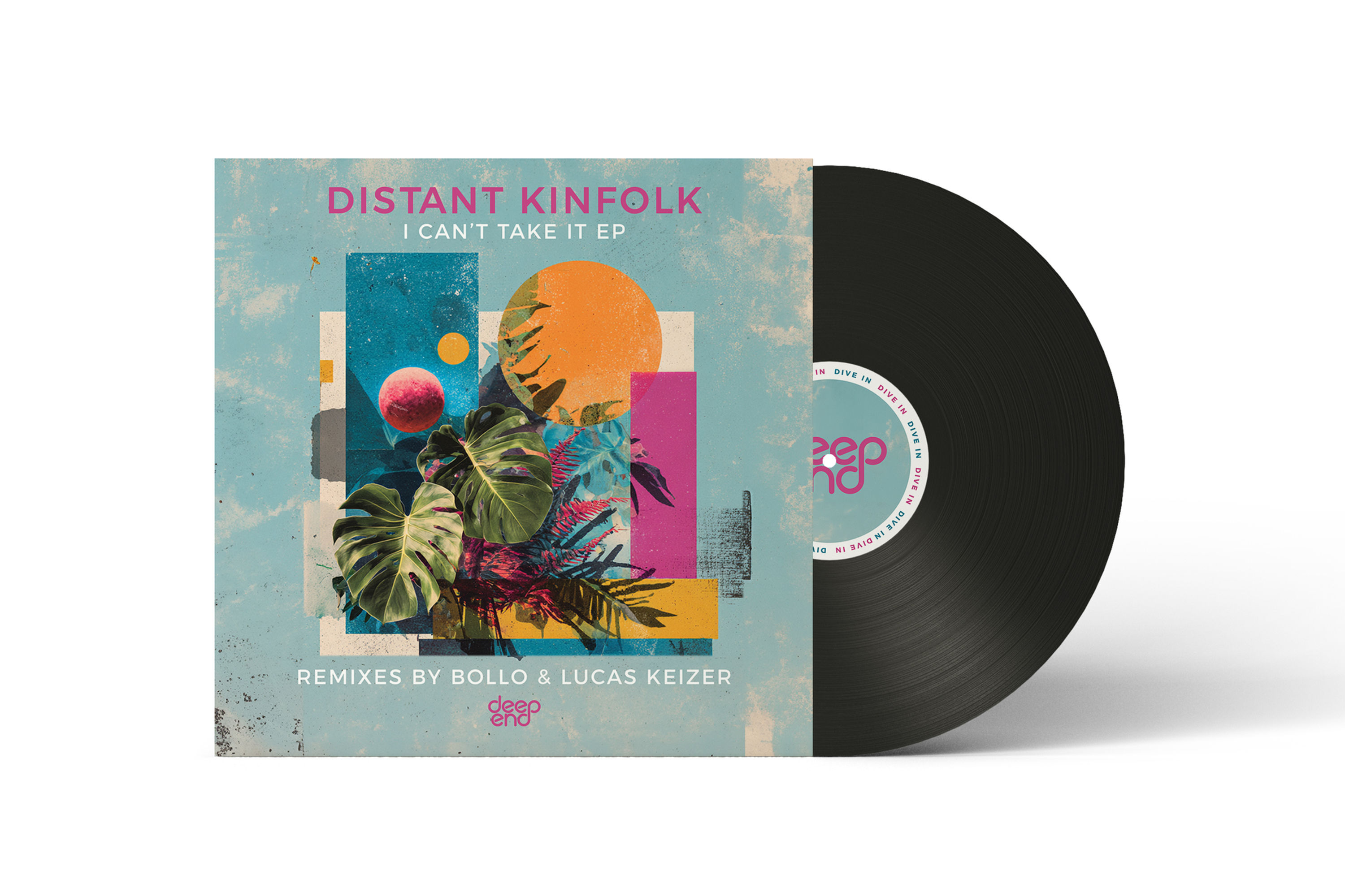(VINYL) Distant Kinfolk - I Can't Take IT EP