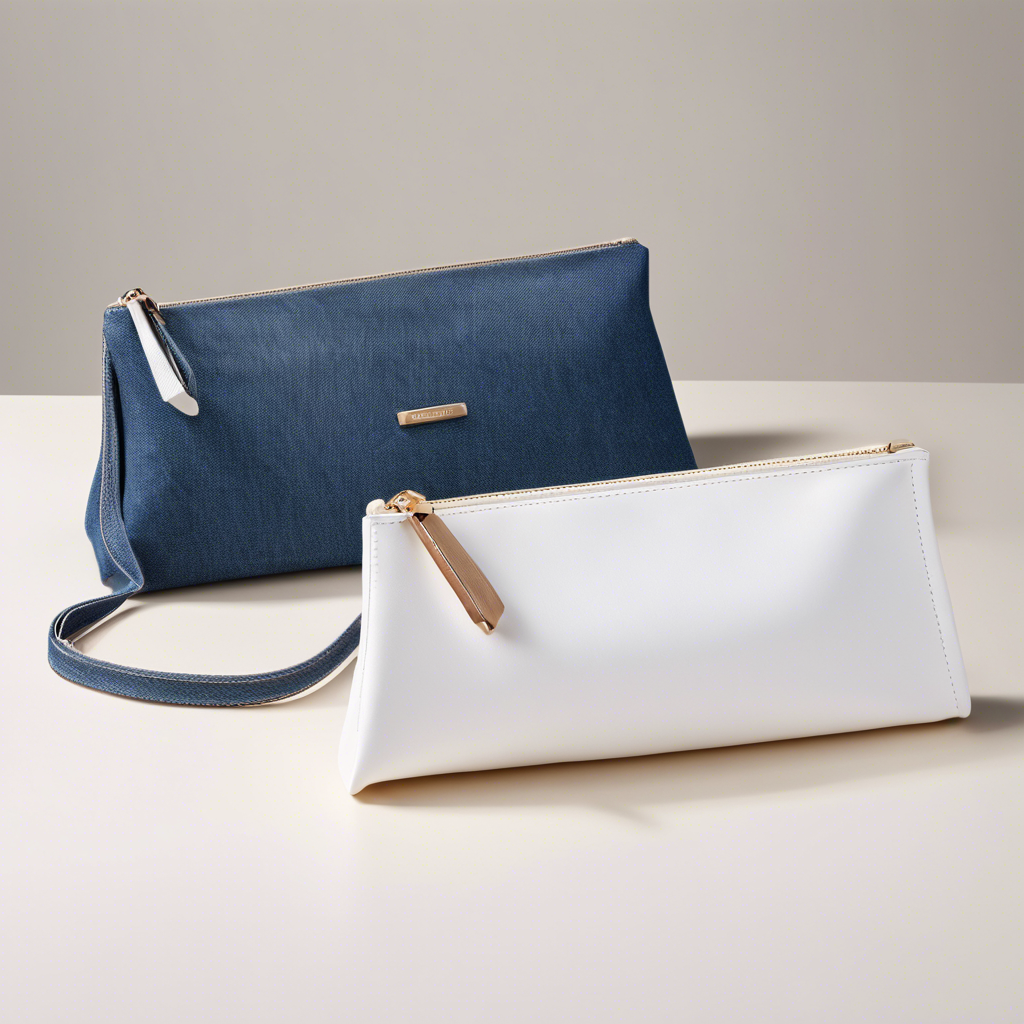 Denim Clutch Purse