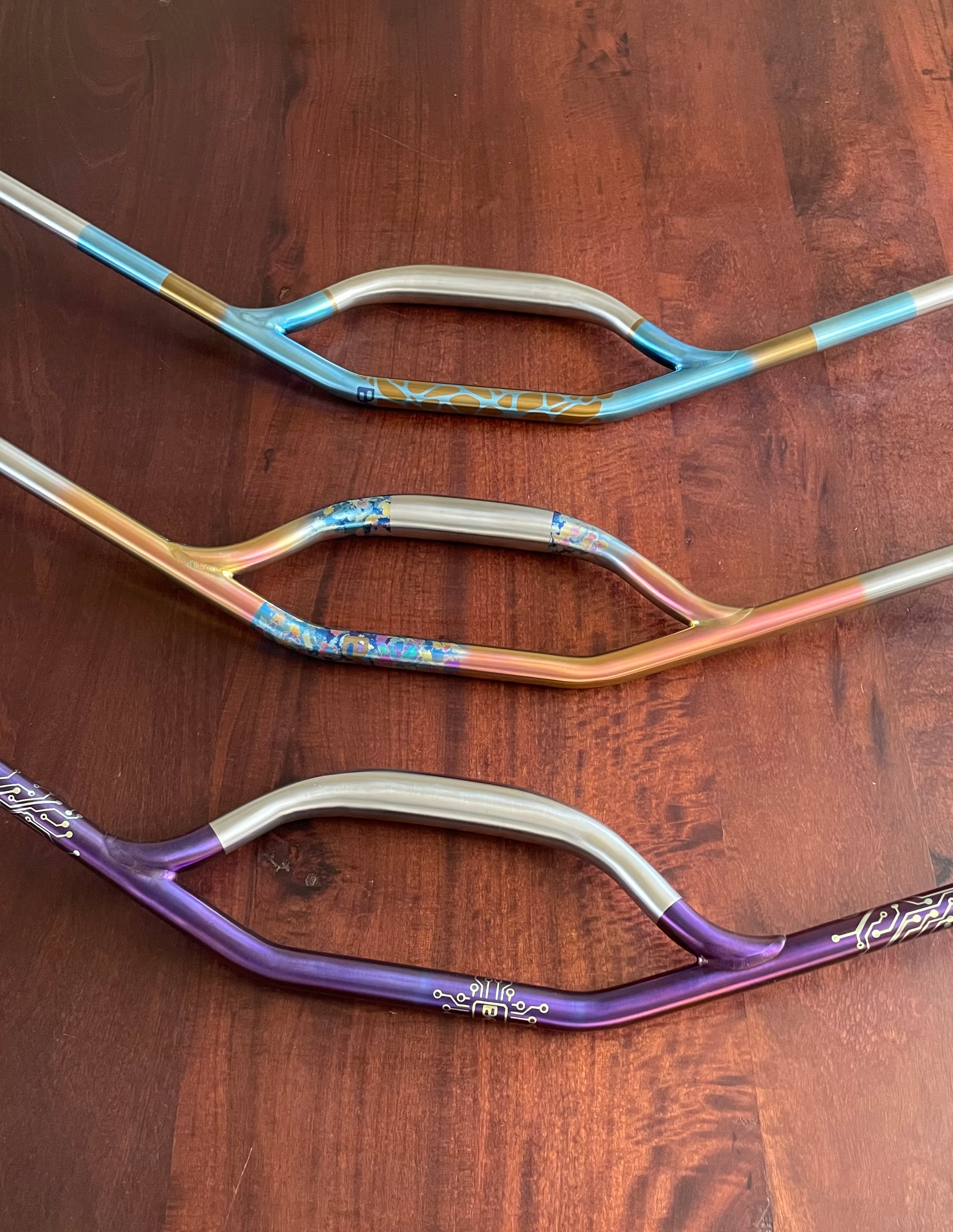 Teal Binary Bicycles Falken bars