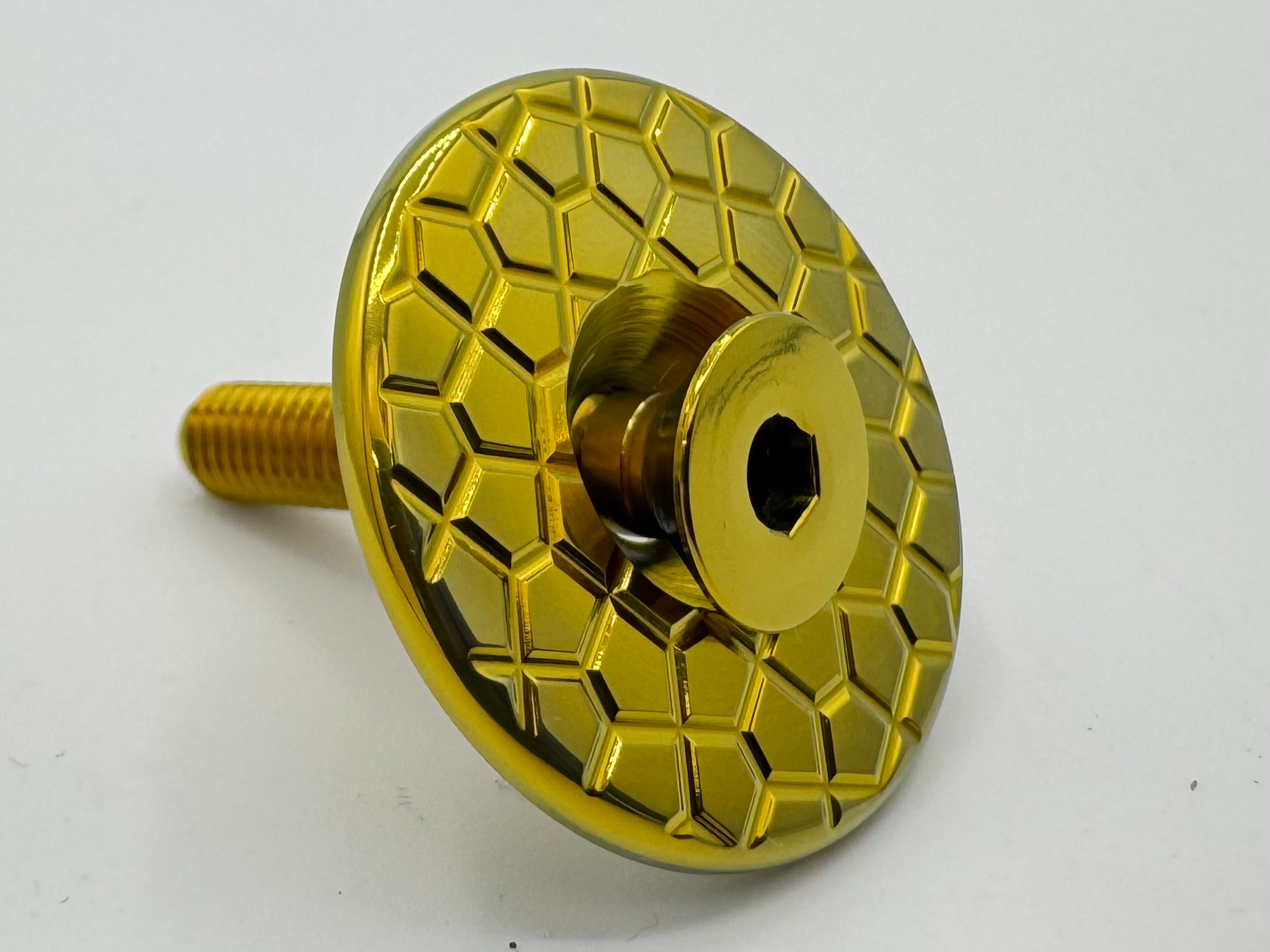 Blaze Bicycles Titanium Stem Cap