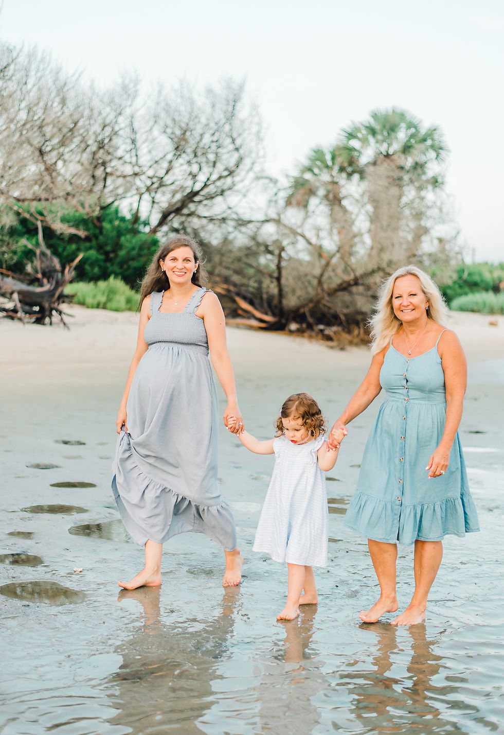 Washington Oaks Extended Family Photos | St Augustine, Nocatee, Ponte Vedra, Jacksonville Florida Photographer | Colleen Lindhurst Photography