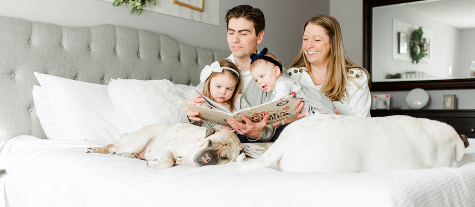 Winter In-Home Lifestyle Session | Columbus, OH