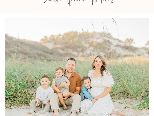 Beach Mini Sessions | 2024 | Ponte Vedra, FL