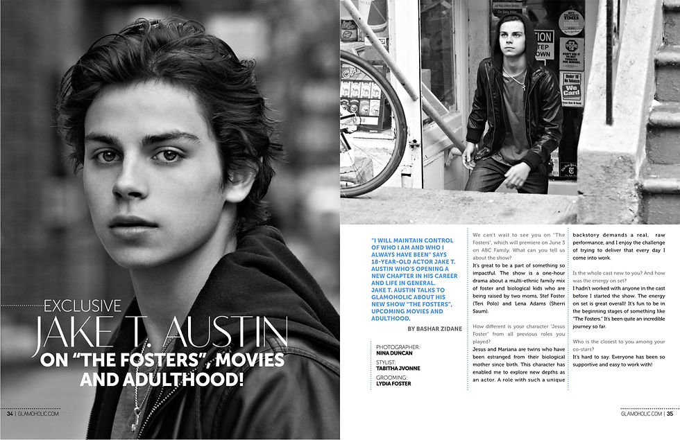 Jake T. Austin | Glamaholic Magazine