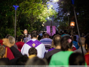 Via-Sacra no Morro do Cruzeiro em Aparecida