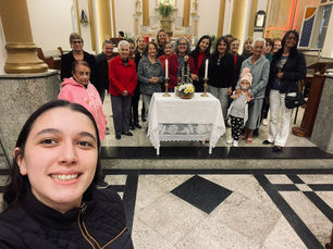 "Todas as terças-feiras, rezamos juntas o Terço das Mulheres"