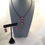 Thumbnail: NPBOO22 Vertical 8mm Pendant Necklase