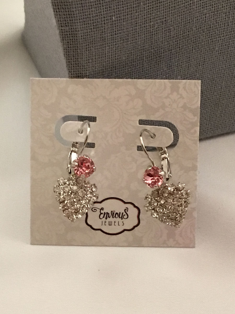 Thumbnail: NN0001 Rhinestone Heart Set