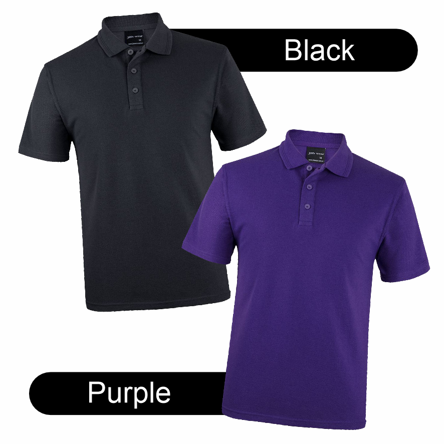 Thumbnail: 5x Blended Polycotton Polo - Front Print