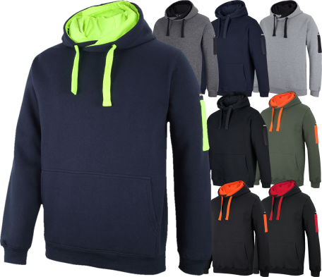 5x 350gsm Premium Trade Hoodie - Front Print