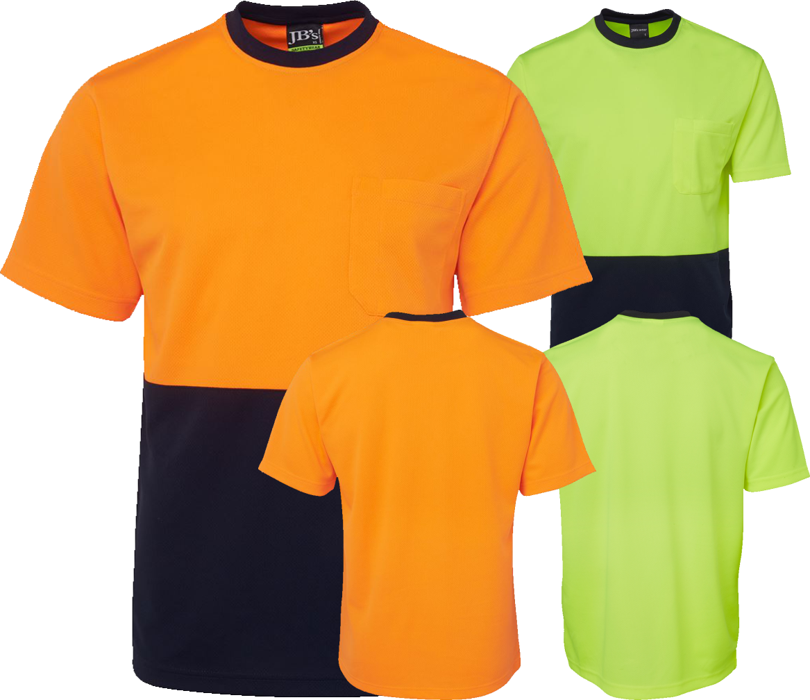 5x Hi Vis Trade T-Shirt - Front Print
