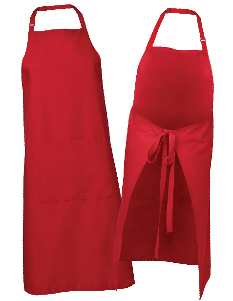 Thumbnail: 5x Aprons Long - Front Print