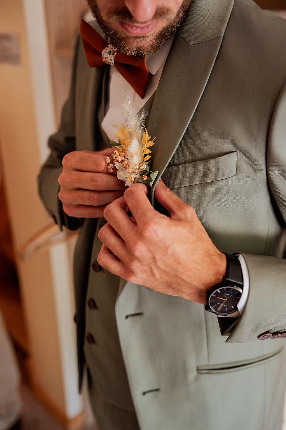 Miniature : Anthony et son costume Blandin & Delloye