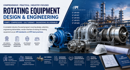 A Practical Guide to Rotary Equipment Design, Selection, and Engineering Deliverables