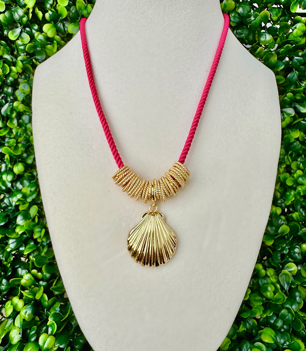 Thumbnail: Beachy Rope Statement Necklace