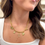 Thumbnail: Golden Hour Charm Necklace - Cross/Mix