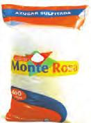 Azucar sulfitada Monte Rosa, 12 unidades, cada una de 800 gramos.